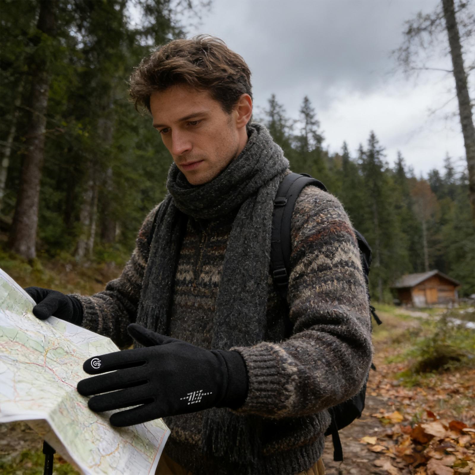 Rękawice zimowe rowerowe pełne – Running Gear Cold Weather recenzja i cena