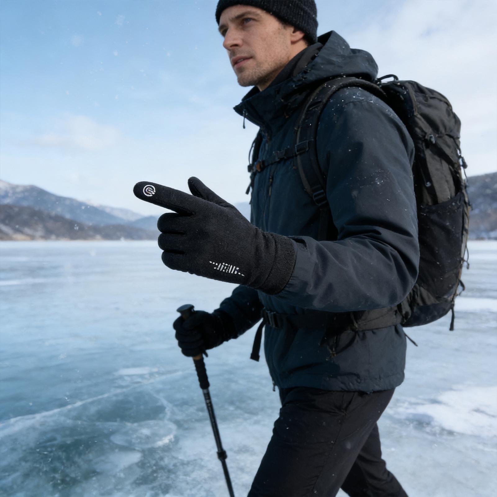 Ciepłe rękawice rowerowe pełne – Running Gear Cold Weather recenzja i cena